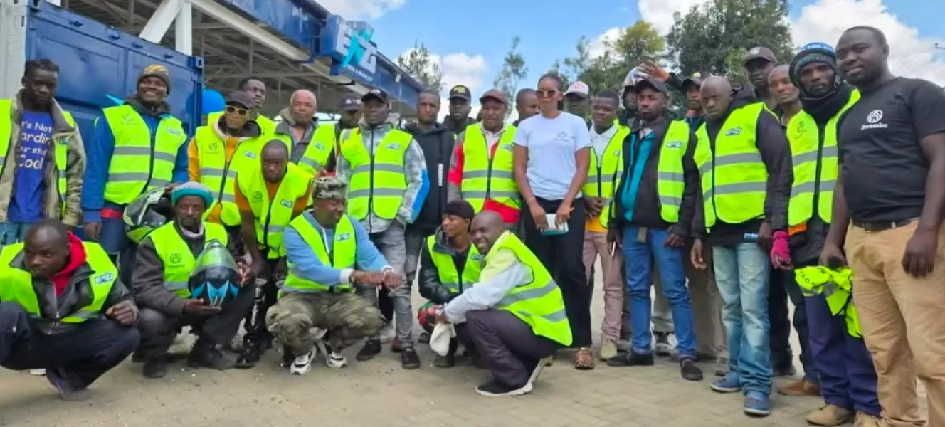 Jiwambe team and riders